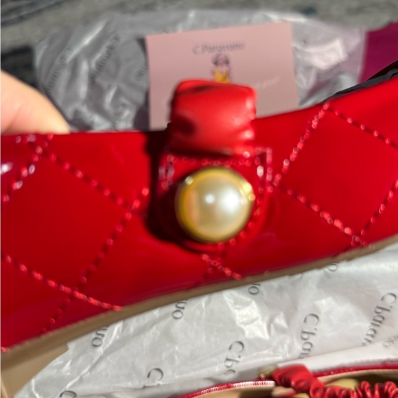 Chic Red Quilted Flats by C. paravona - Picture 11 of 16